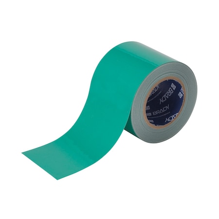 Brady Polyester, 4 in W., 100 ft L., 0.008 in Thickness 152744
